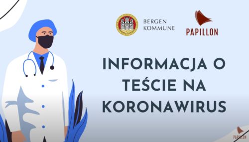 Informacja o teście na koronawirus (COVID-19 test - Polsk)